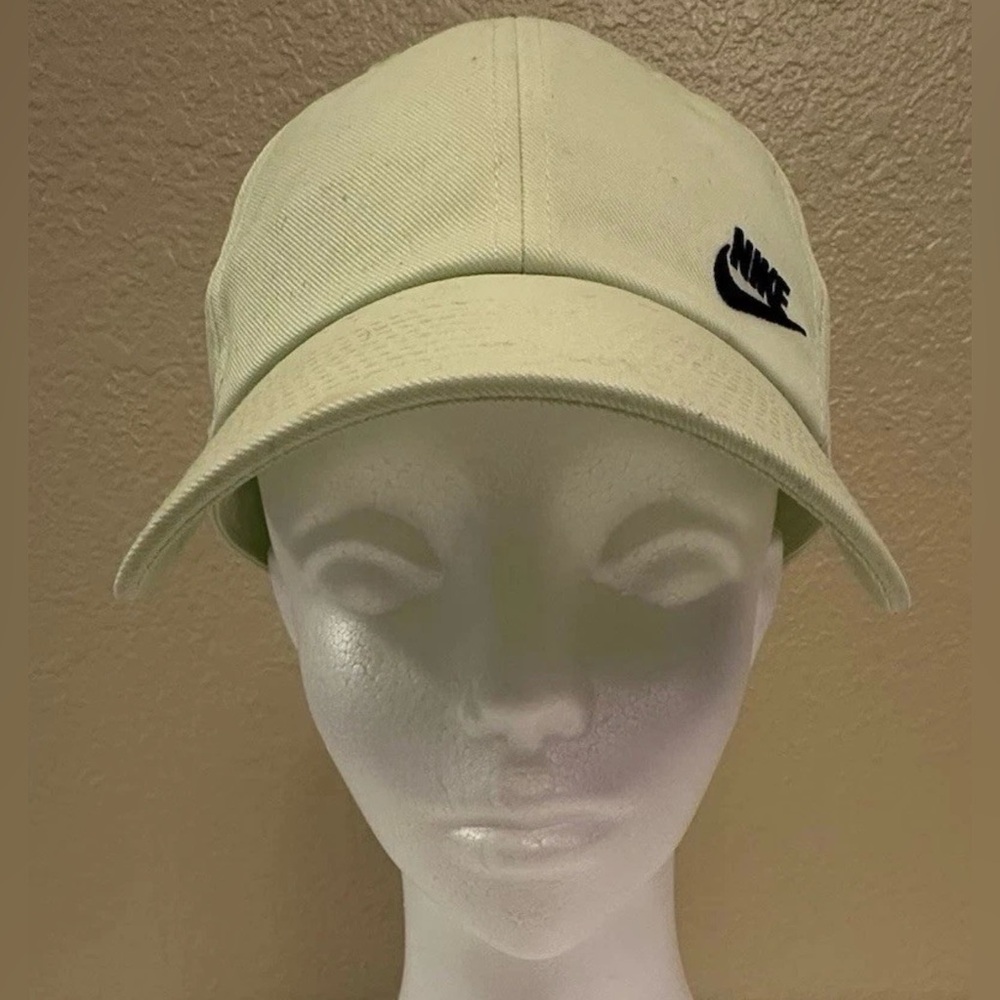 Nike 1 Size Heritage86 Golf Hat Cap Adult Mint‎ Green Adjustable Strap Back Used